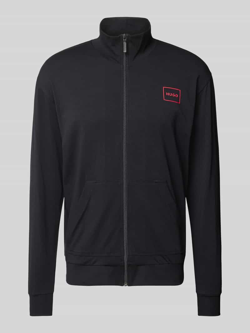 HUGO underwear Sweatvest Laze Zip Jacket met zakken opzij