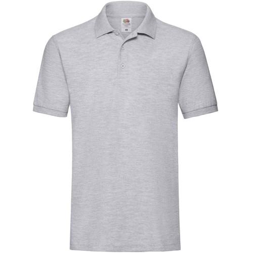 Fruit Of The Loom Premium piqué poloshirt voor heren XL lichte zeegroene kleur