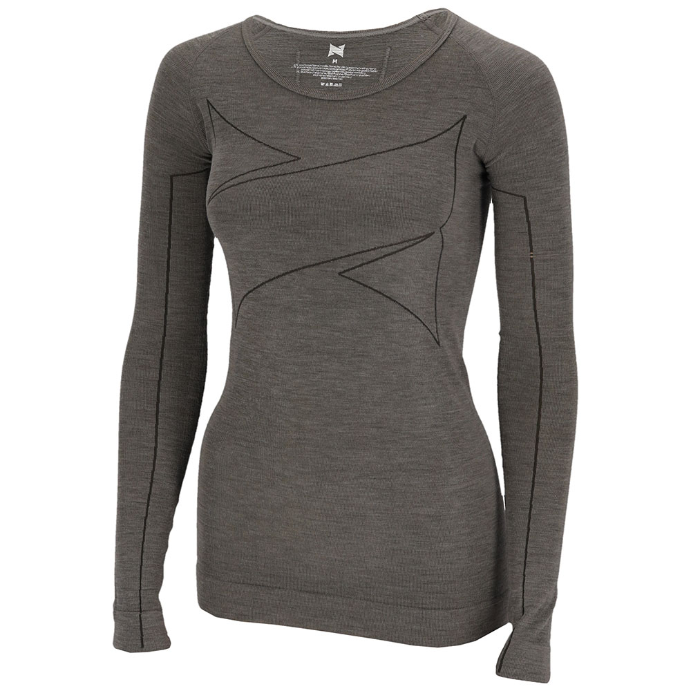 XTREME sockswear Hemd LADIES THERMAL WOOL UNDERSHIRT lange mouwen en knuffelzacht, perfect voor koude winterdagen (1 stuk)