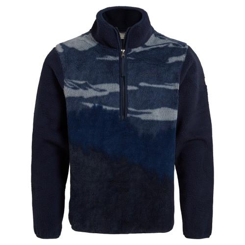 Craghoppers Mens National Trust Hathers Half Zip Fleece Top XXL lauriergroene kleur