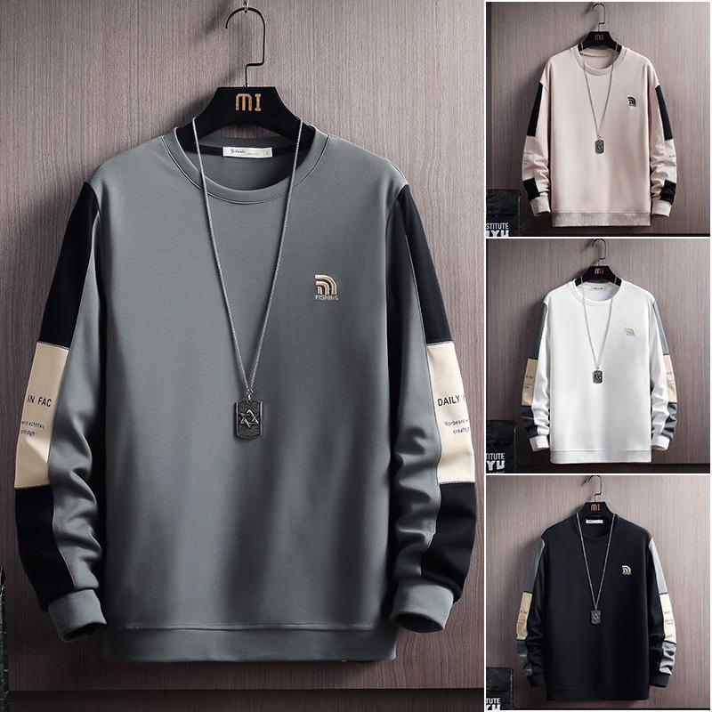 VantaGoods Heren Casual Koreaanse Letter Sweatshirt - 2022 Lente/Herfst Trendy Cross-Border Top M