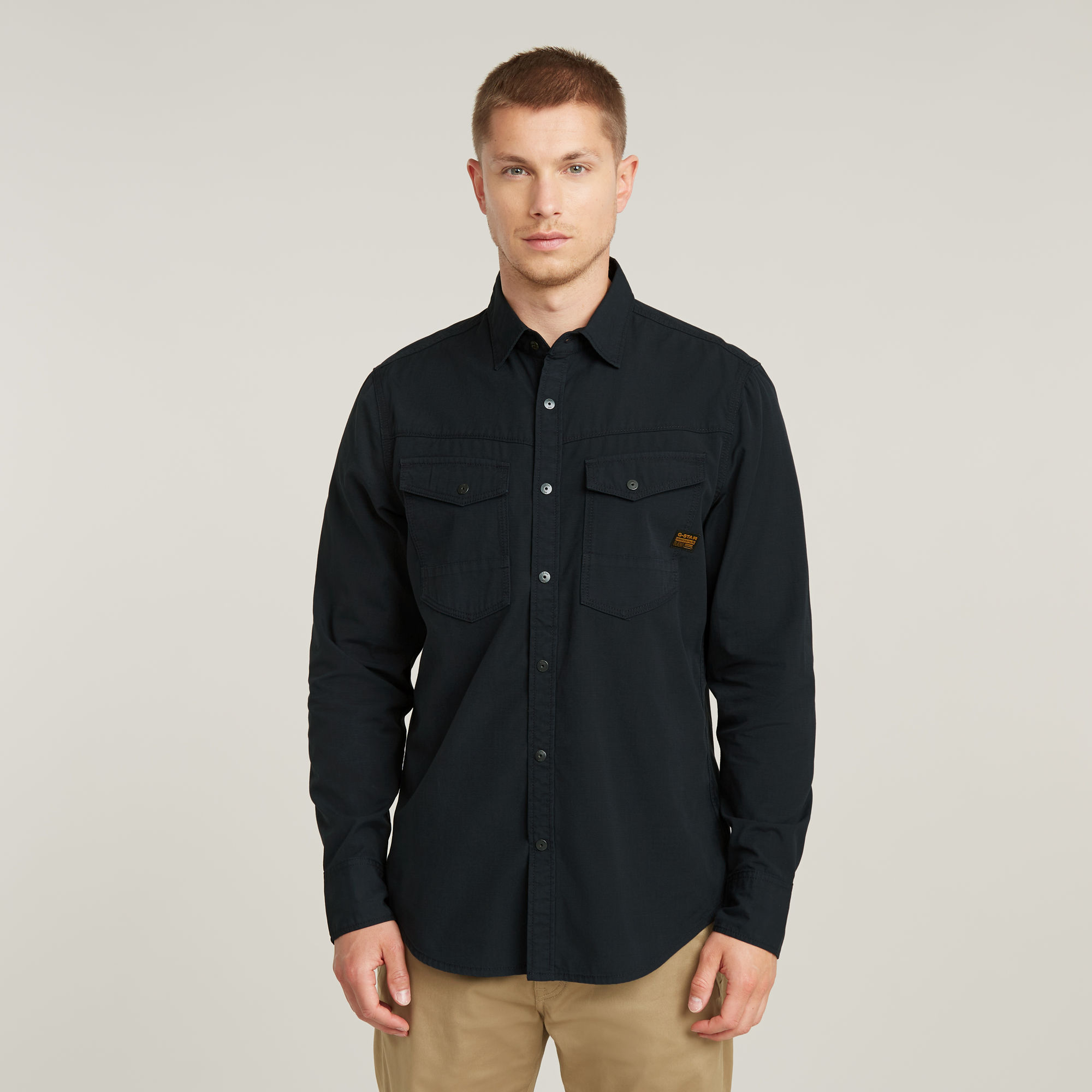 G-Star RAW Dakota Slim Shirt - Donkerblauw - Heren