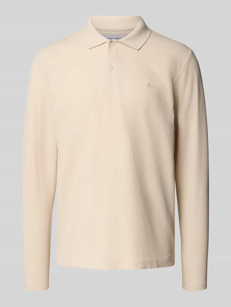 Jack & Jones Poloshirt met lange mouwen JJEAUSTIN POLO LS NOOS