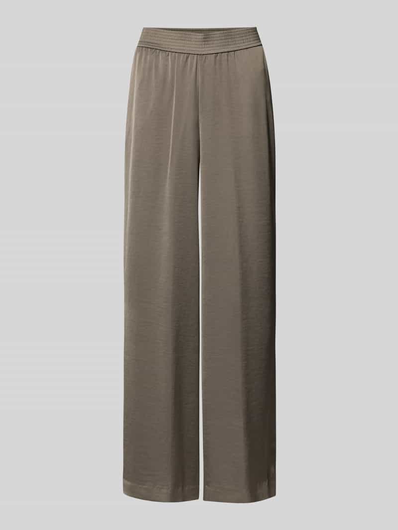 Comma Stoffen broek met elastische taille