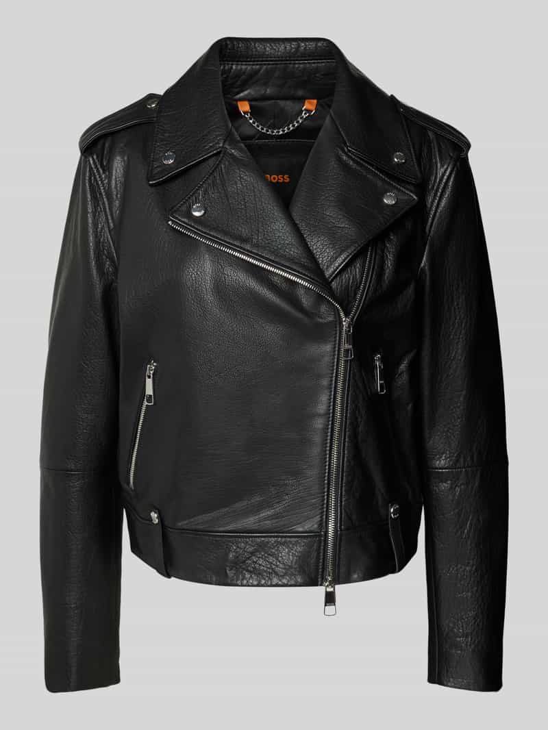 Boss Orange Leren jack Sandy premium damesmode