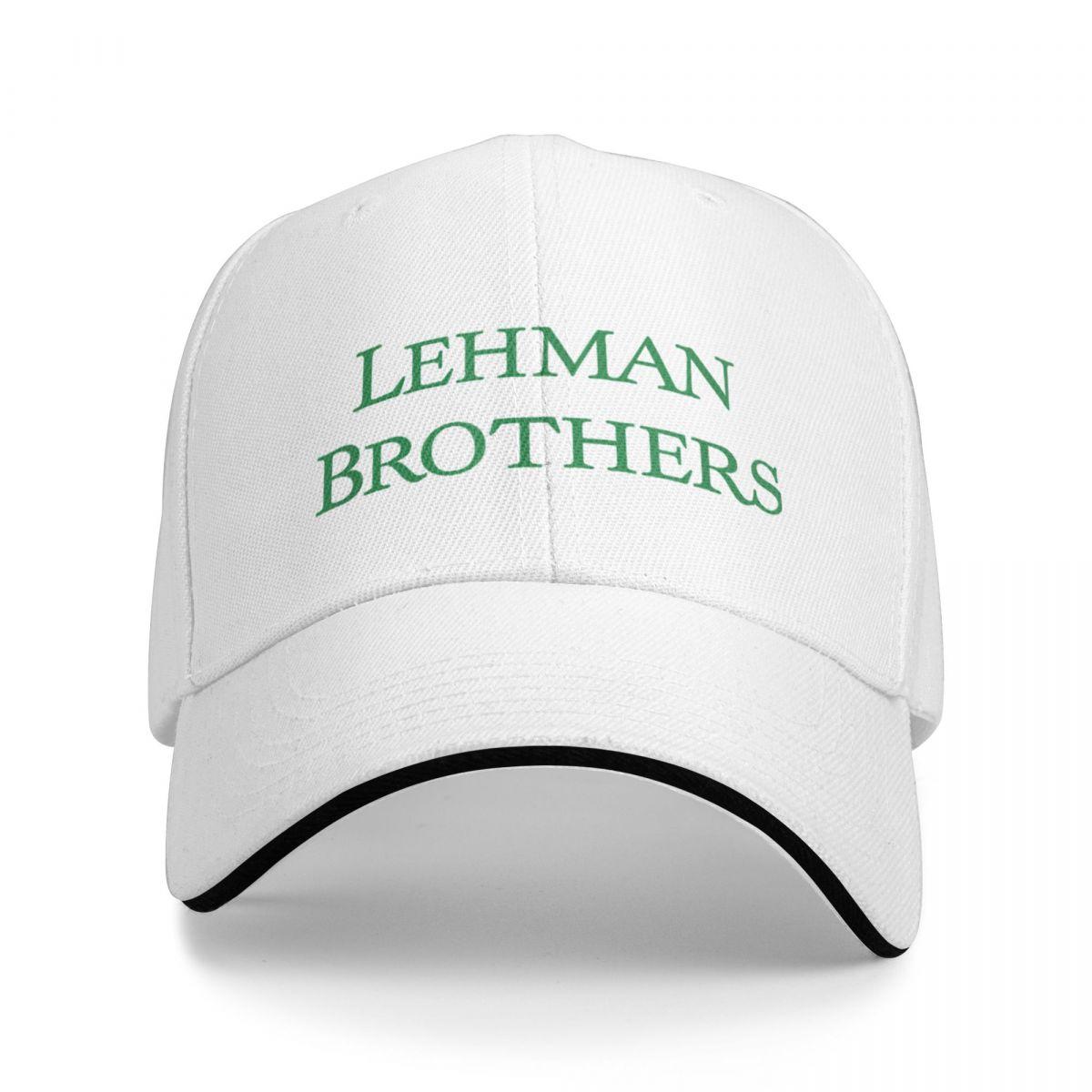 Alice cap Lehman Brothers Risk Mangement Dept Vintage Corporate WSB Trader Gift Cap baseball cap bucket hat Heren cap luxe merk Dames
