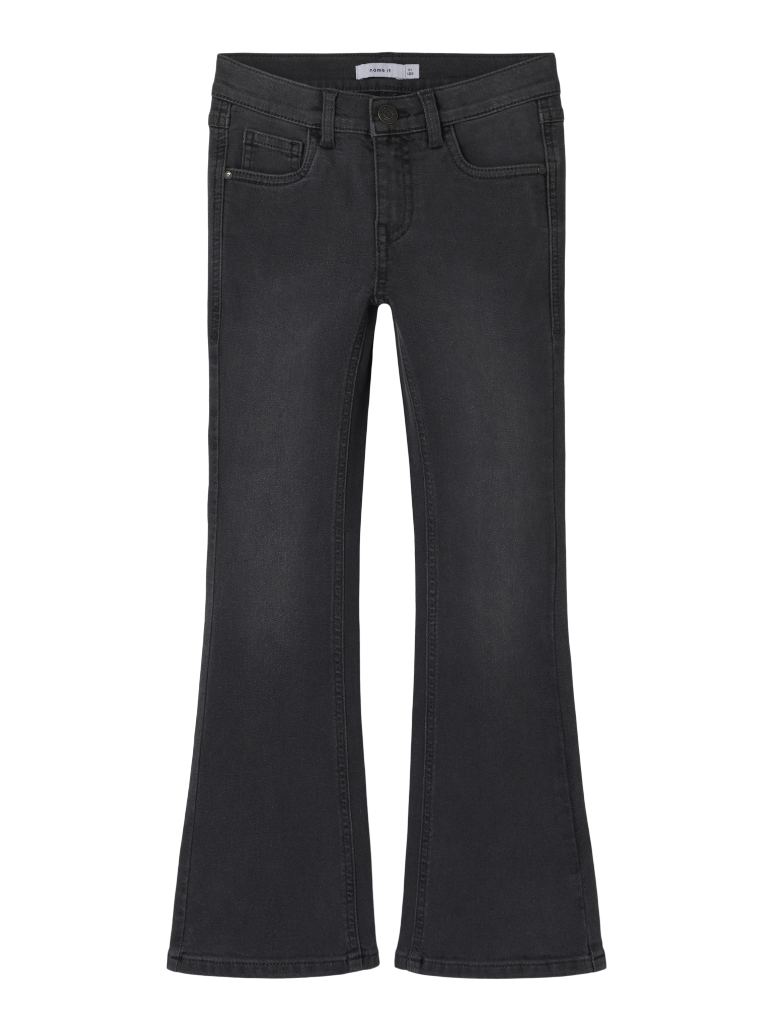 Name it winter jeansbroek meisjes - grijs - bootcut fit - NkfPolly