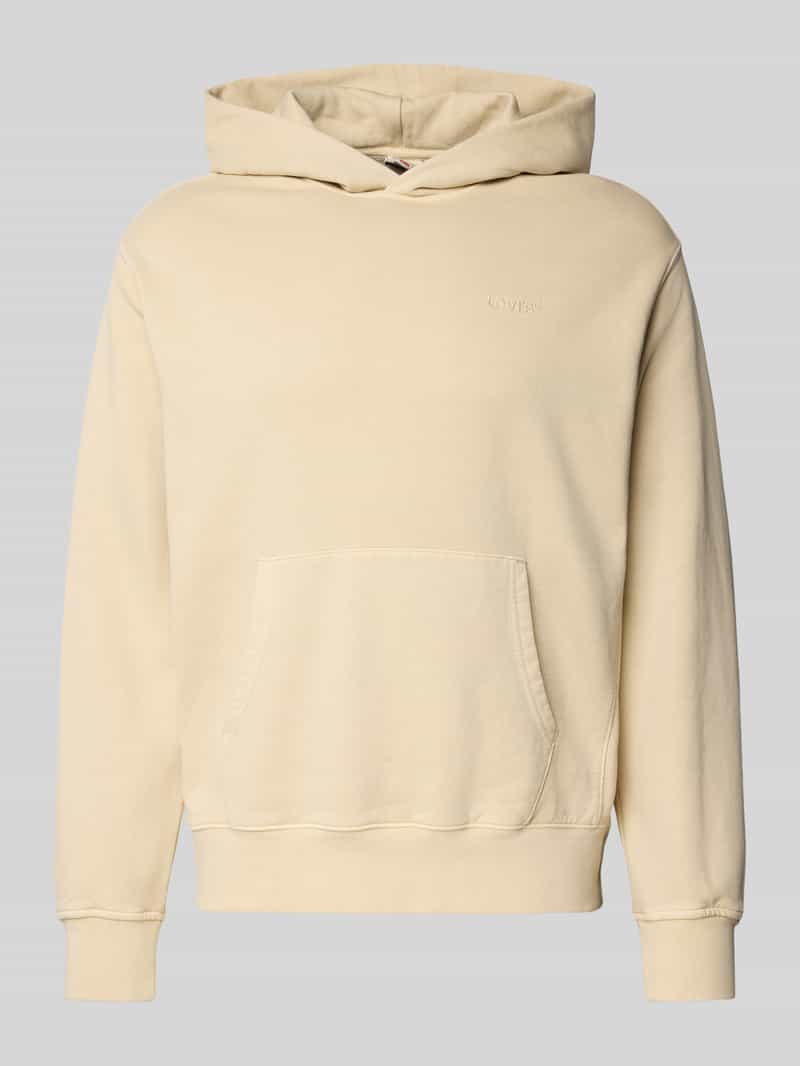 Levi's Hoodie THE AUTHENTIC HOODIE met kleine ton-sur-ton logo-borduursel op de borst