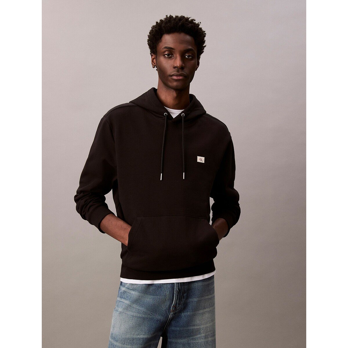 Calvin Klein Hoodie 400GSM TERRY BADGE HOODIE
