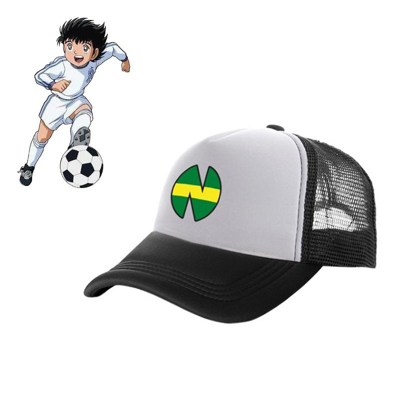 91440118MAC4M03W3Q Nieuwe Anime Captain Tsubasa Elementary School Cosplay Wakabayashi Genzo Casual Baseball Cap Volwassen Unisex Sport Ademende Hoed