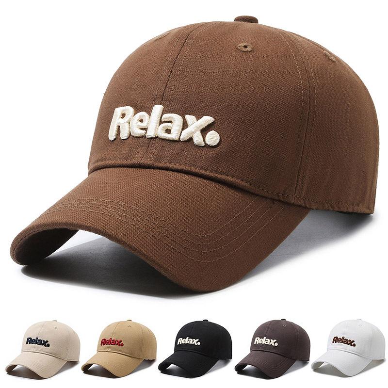 ONIHUA Driedimensionale Letter Borduren Baseball Cap Lente Zomer Dames Paardenstaart Panama Cap Mannen Zonneklep Hoed Piek Cap kaki