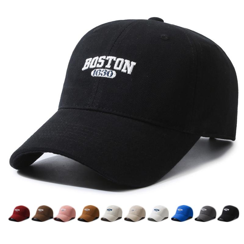 ONIHUA Geborduurde Letter Cap Mannen Vrouwen Pet Sport Zonnescherm Baseball Cap Paardenstaart Panama Cap Snapback Hoed Zonneklep Hoeden Visserijhoed bruin