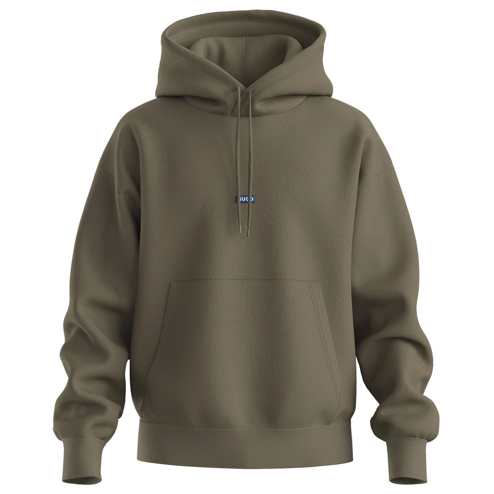 OTTO HUGO Blue Hoodie Nalonso met kangoeroezak