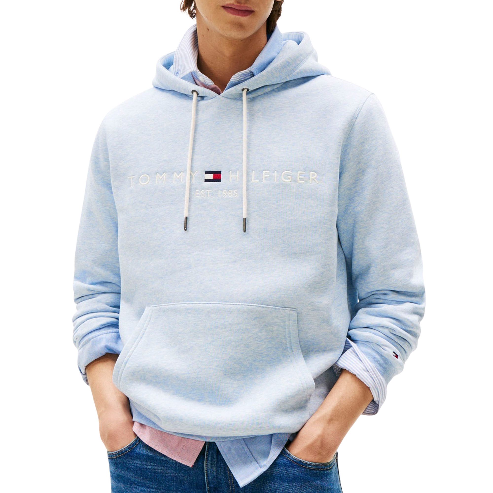 Tommy Hilfiger Hoodie TOMMY LOGO HOODY met capuchon en kangoeroezak
