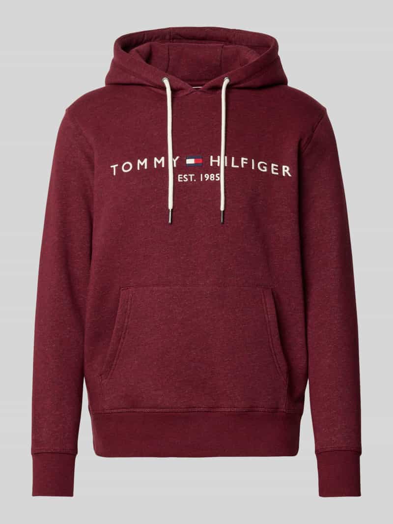 Tommy Hilfiger Hoodie TOMMY LOGO HOODY met capuchon en kangoeroezak