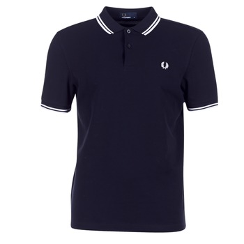 Fred Perry Polo Shirt Korte Mouw  SLIM FIT TWIN TIPPED
