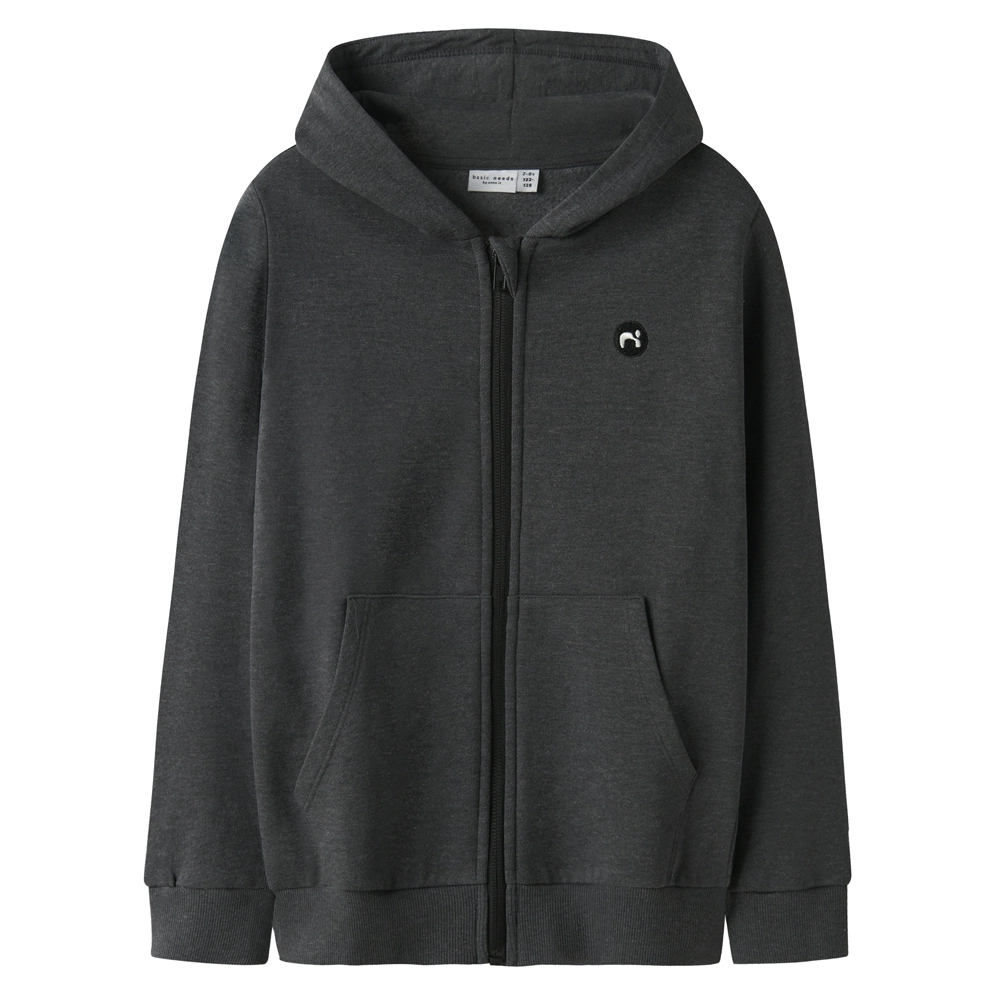 Name It Capuchonsweatvest NKMVIMO LS SWEAT CARD BRU NOOS