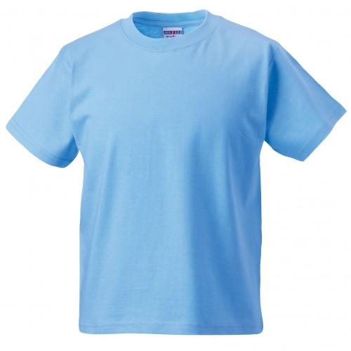 Jerzees Schoolwear Jerzees Schoolgear klassiek effen T-shirt voor kinderen (pak van 2) 1-2 wit