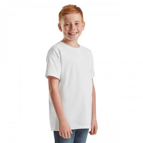 Fruit Of The Loom Childrens/Kids Iconic T-Shirt 7-8 Years wit
