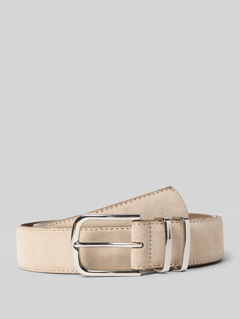 Tom Tailor Synthetische riem TTMILLIE Suède met sierstiksels – 3,5 cm breed