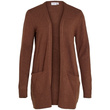 Vila Mantel  Noos Cardigan Ril - Chocolate Fondation