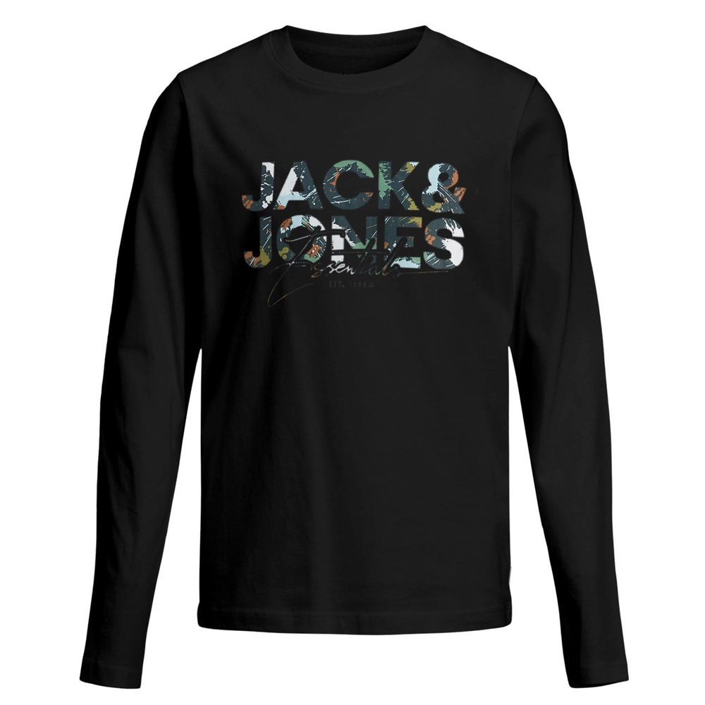 Jack & Jones Junior Shirt met lange mouwen JJGEPLAS TEE LS CREW NECK JNR