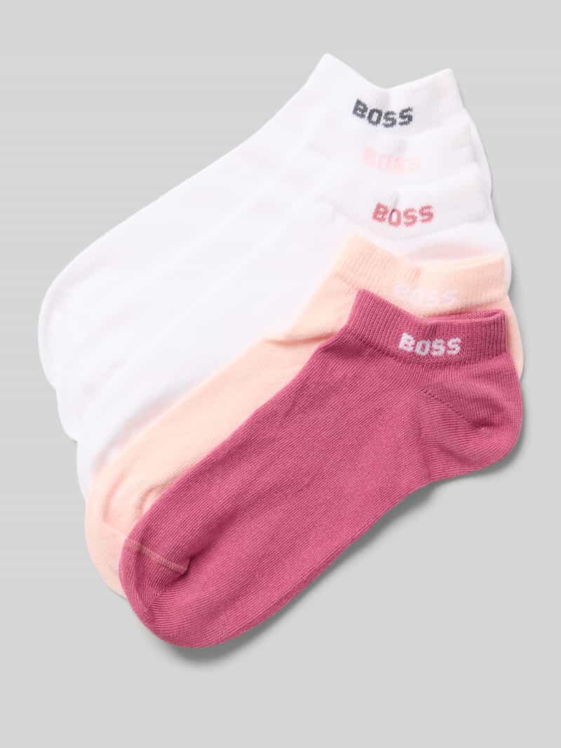 BOSS Sneakersokken 5P AS Logo CC W met  logo-opdruk (set, 5 paar, 5er)