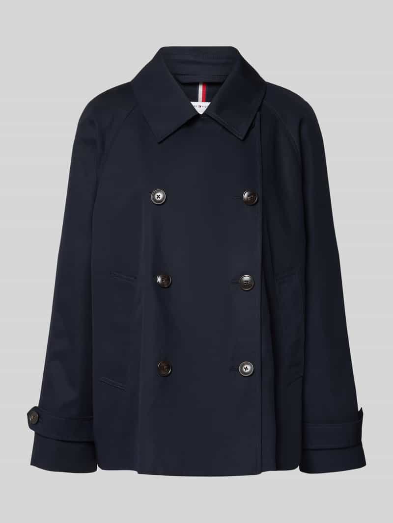 Tommy Hilfiger Trenchcoat COTTON REG SHORT TRENCH COAT