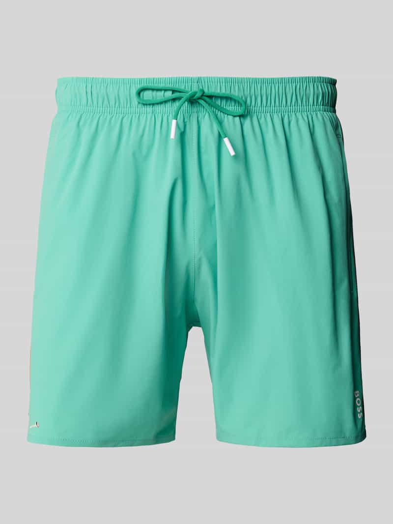 BOSS Zwemshort Iconic met achterzak