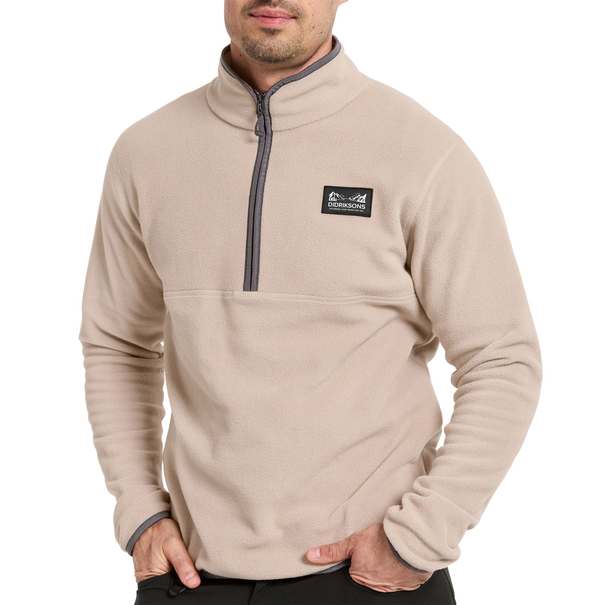 Didriksons Vito Half-Zip Fleeceweater Heren
