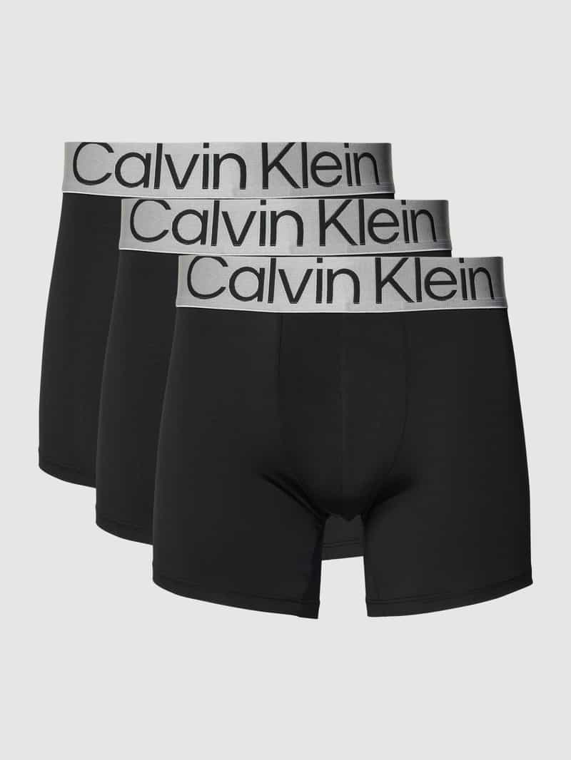 Adidas Sportswear Trunk Active Flex Cotton met elastische logoband (Set van 3)