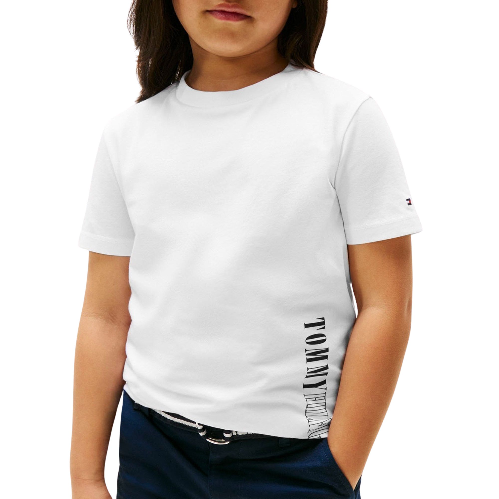 Tommy Hilfiger T-shirt  GRAPHIC T-SHIRT voor kinderen tot 16 jaar,  opschrift