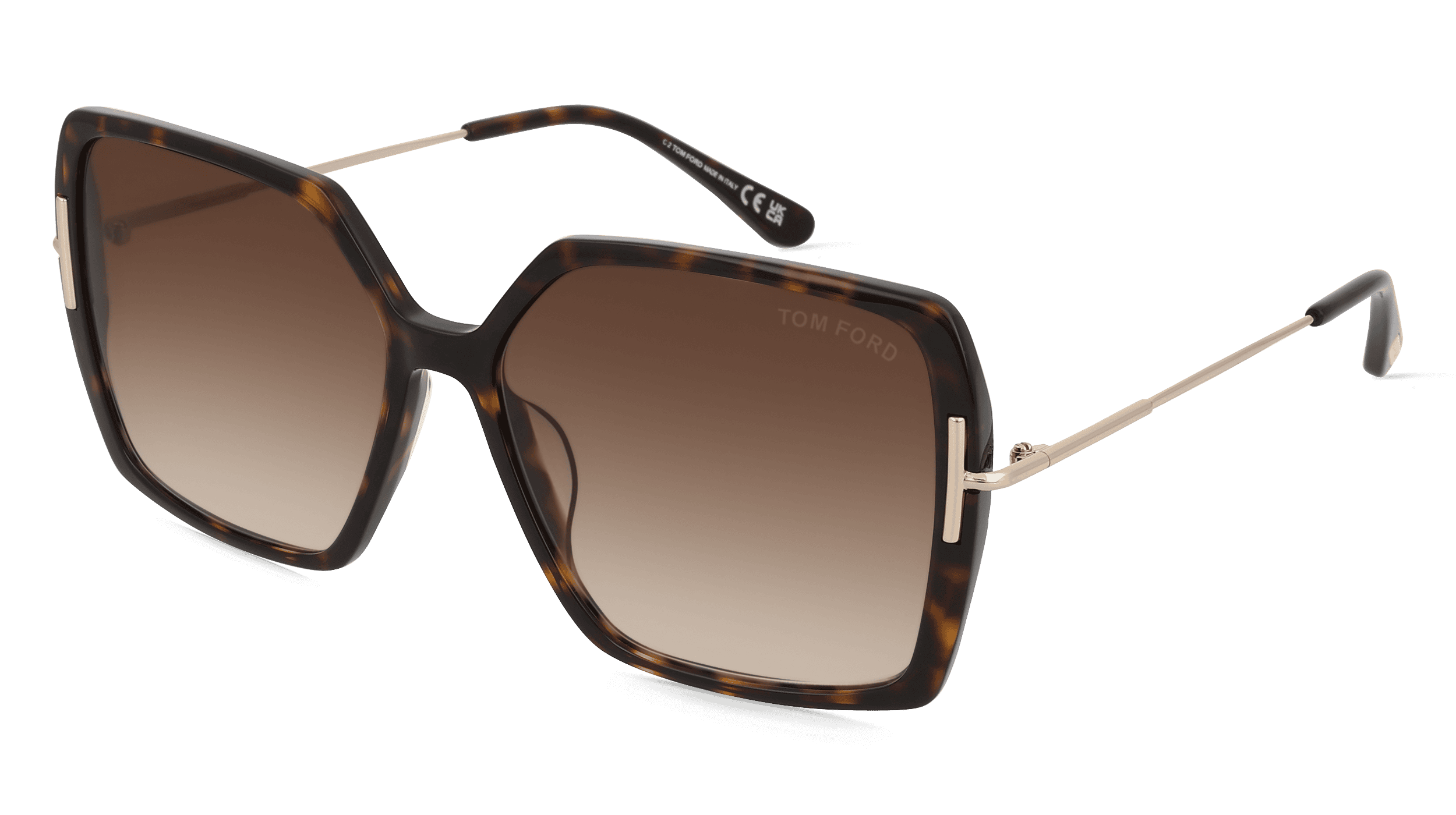 Tom Ford FT1039 JOANNA Unisex Zonnebril, Havanna donker