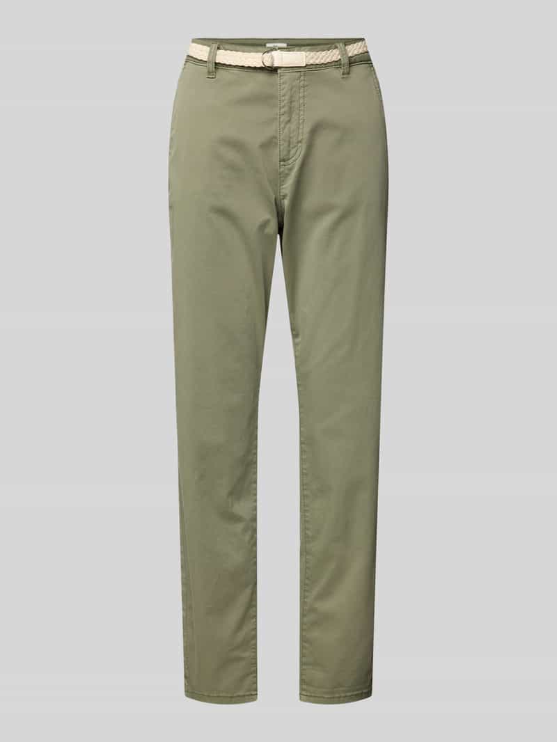 S.Oliver Chino met riem (set, 2-delig)
