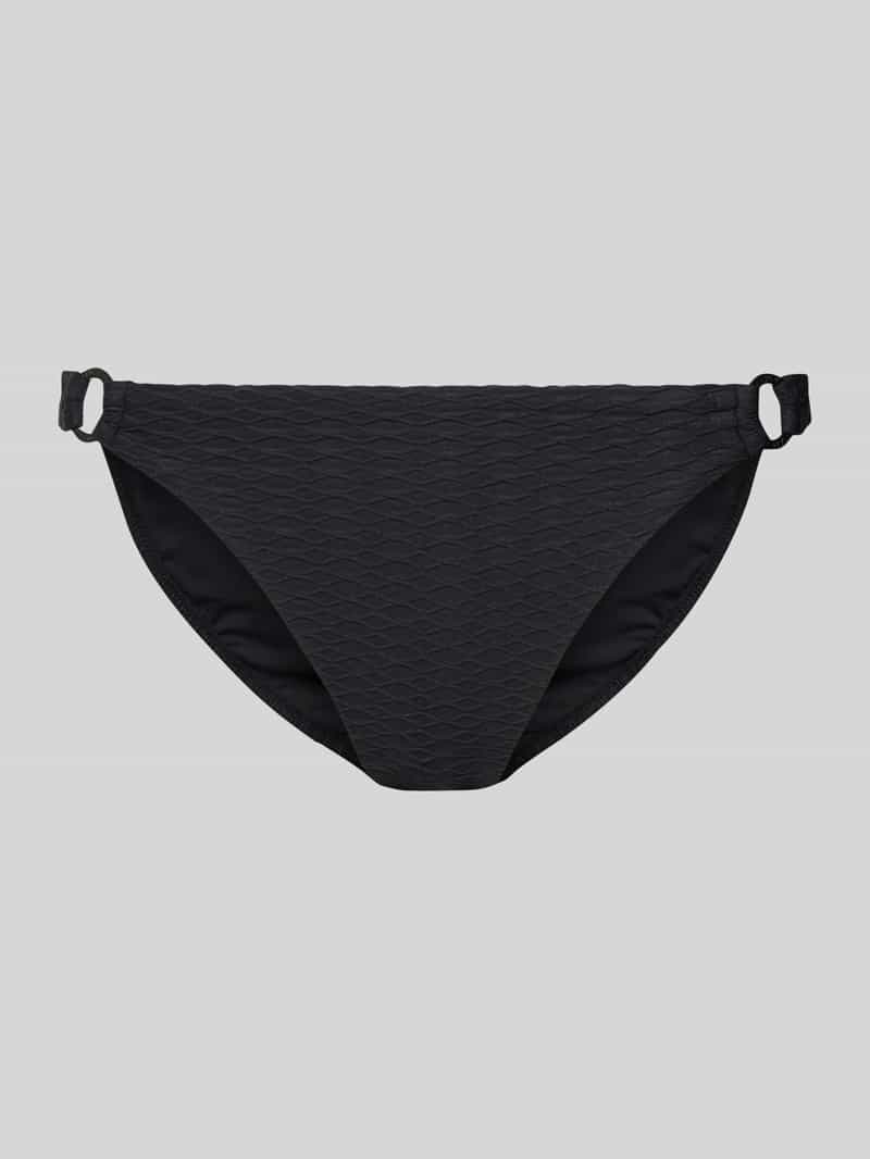 Marc O'Polo Bikinibroekje Summer Blacks met discreet textuurstructuur