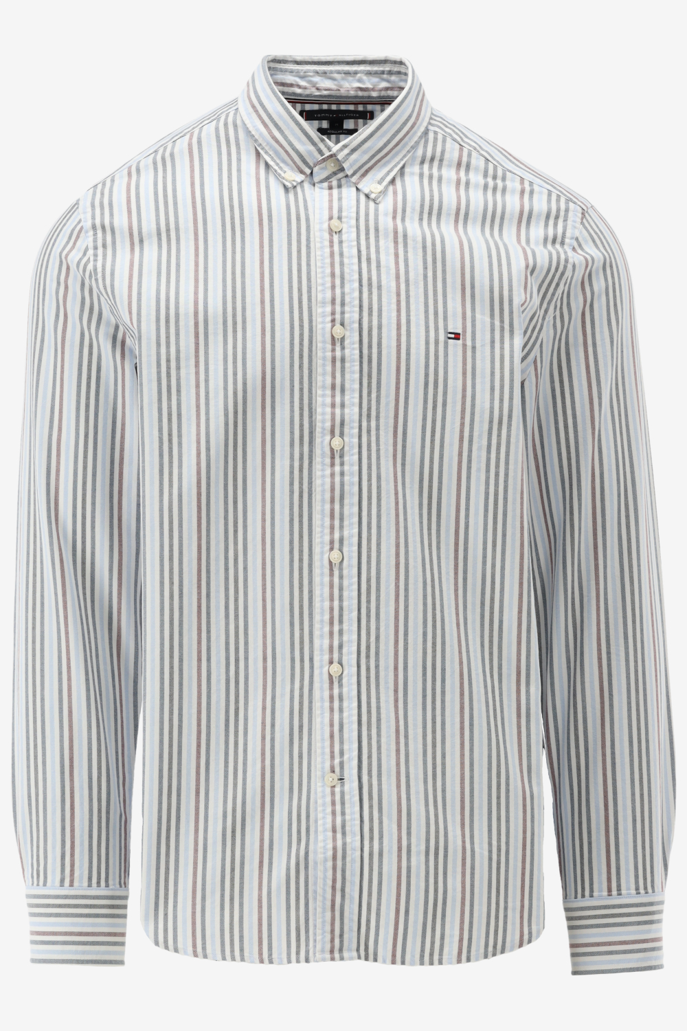 Tommy Hilfiger Overhemd met lange mouwen MULTI STRIPE OXFORD RF SHIRT