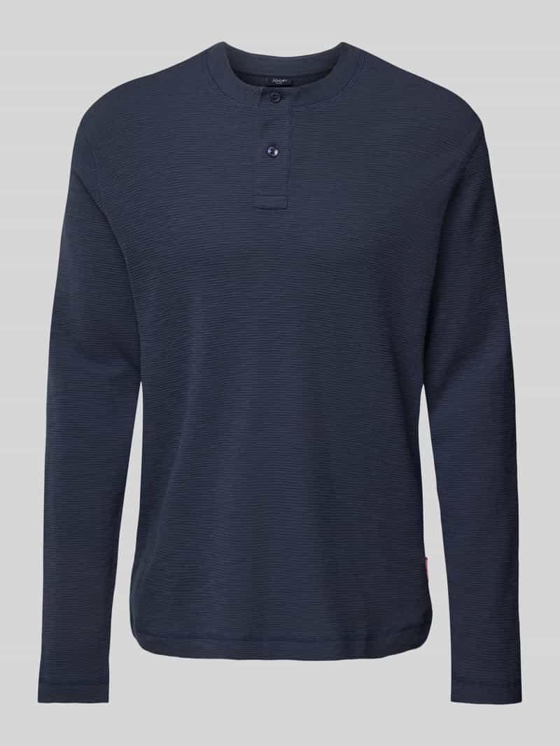 Joop Jeans Longsleeve Iram Label aan de zijkant van het lichaam, logopatch