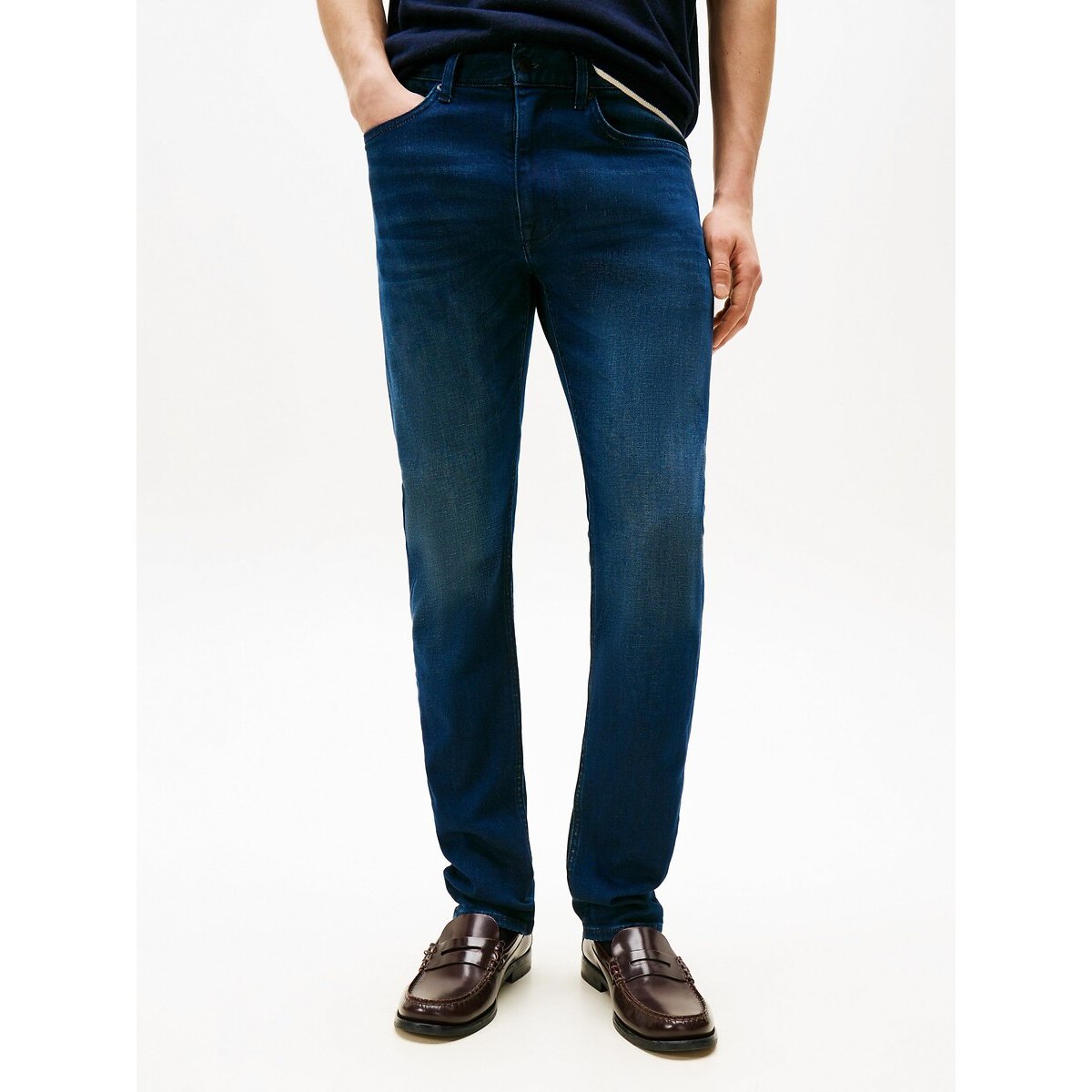 Tommy Hilfiger Slim fit jeans CORE BLEECKER met stijlvolle wassing