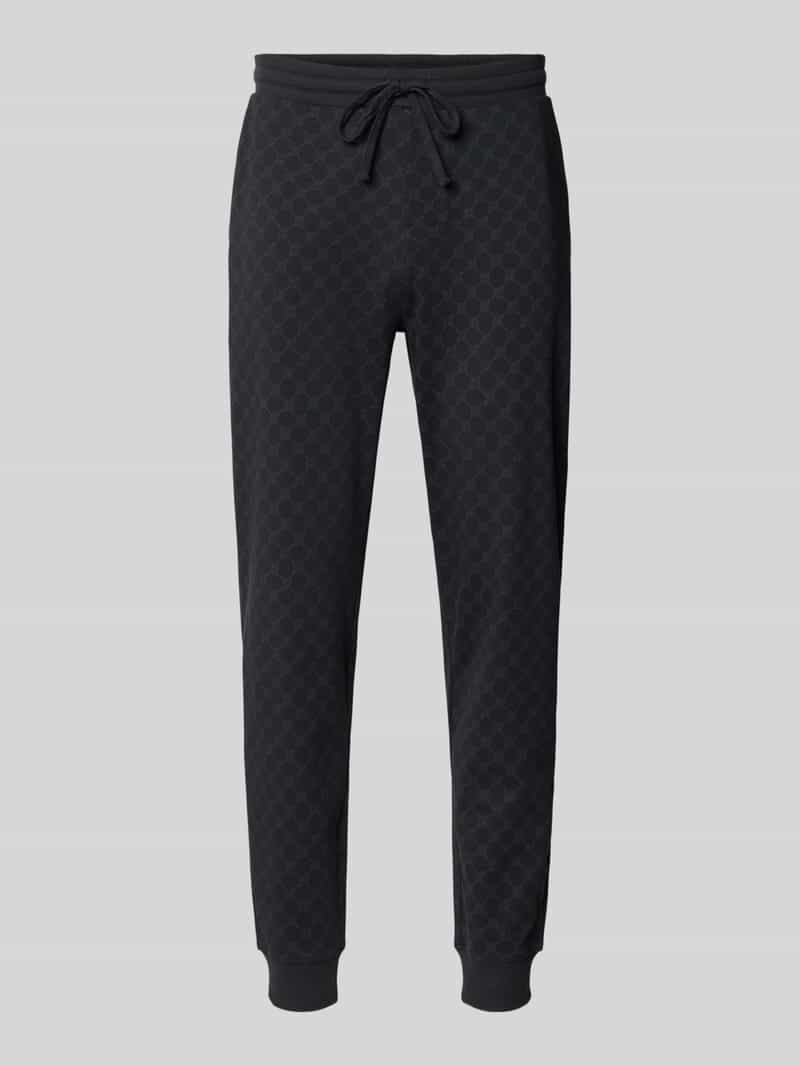OTTO JOOP! Joggingbroek Leisure Met korenbloem-alloverpatroon