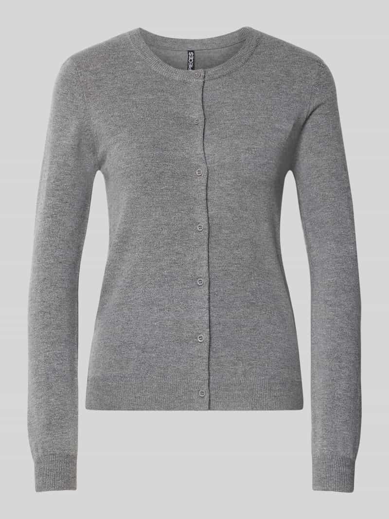Pieces Vest PCNORA LS O-NECK KNIT CARDIGAN NOOS BC
