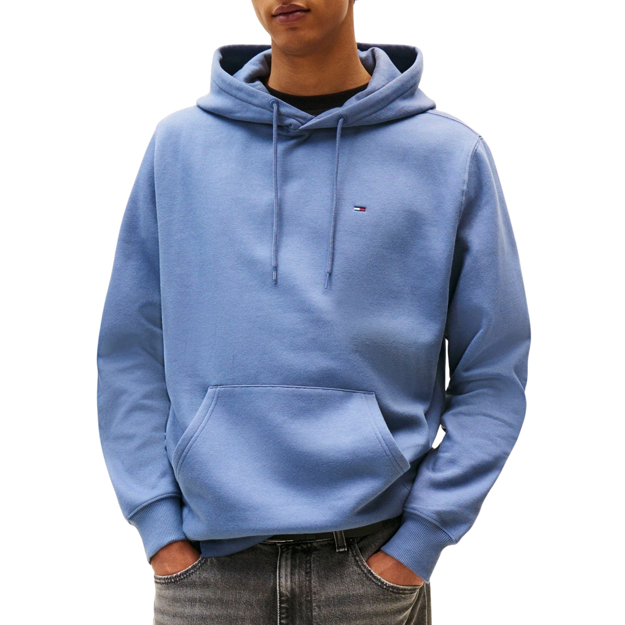 TOMMY JEANS Sweatshirt TJM REG S FLAG HOODIE met geborduurd merklogo op borsthoogte