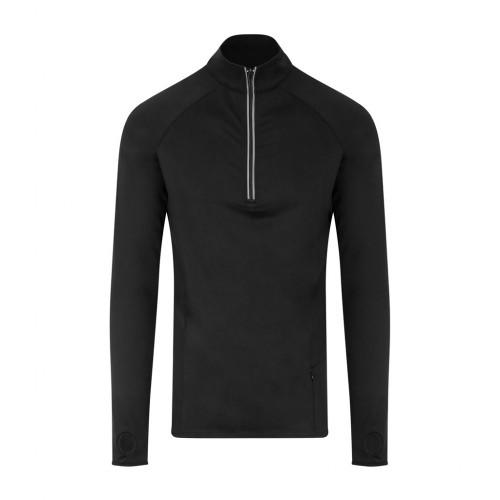 Awdis Just Cool Cool-Flex-top met halve rits voor heren XXL zwart