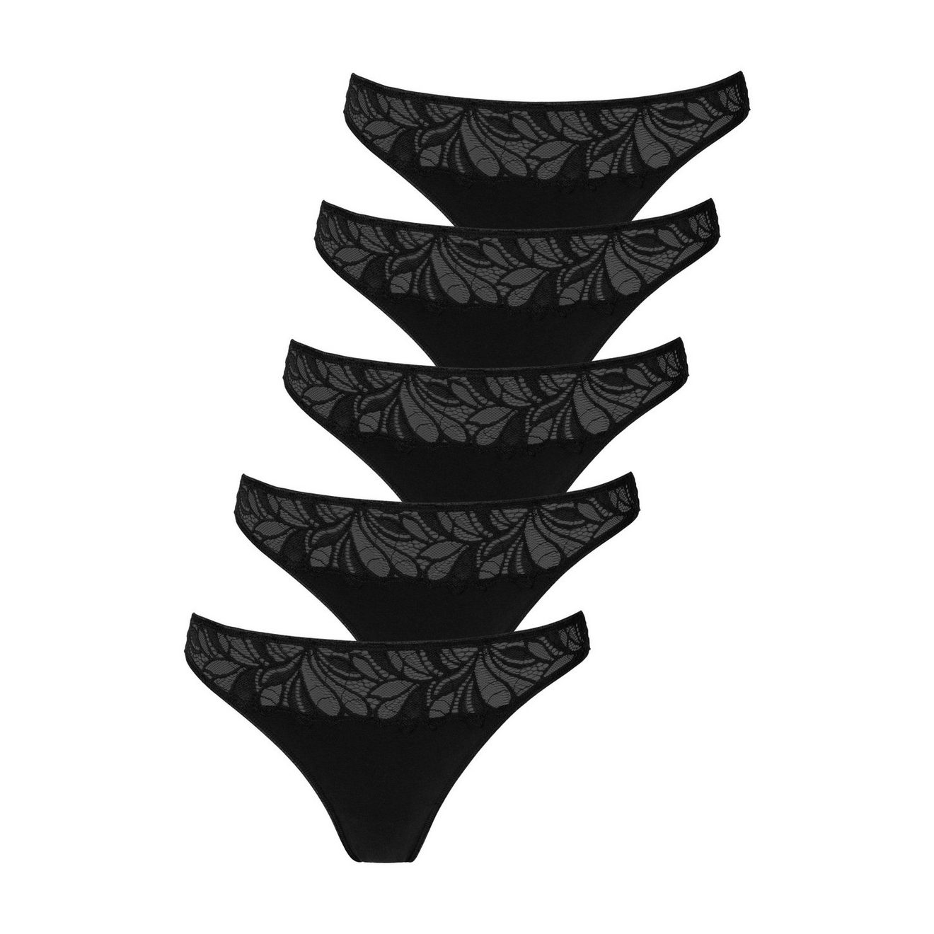 Vivance String elastische katoenkwaliteit (5 stuks, Set van 5)