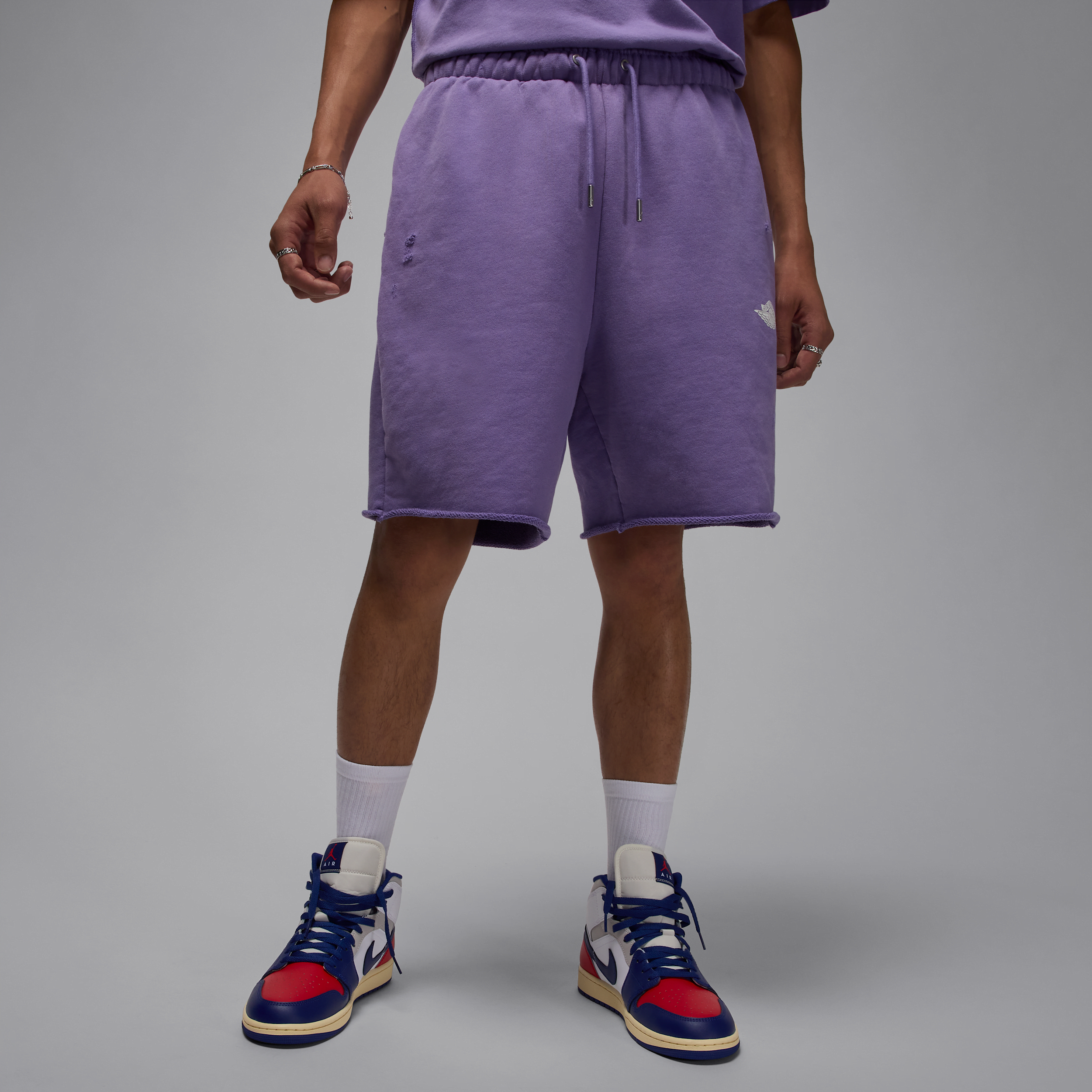 Jordan Rare Air French Terry Shorts, Purple