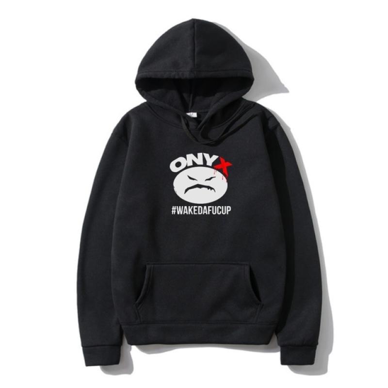 New Movement Hoody Nieuwe ONYX WAKEDAFUCUP Rap Hip Hop Muziek Heren Bovenkleding M zwart