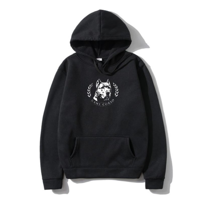 New Movement Nieuwe collectie Cane Corso Italiaanse Mastiff heren sweatsweatshir 2023 ronde hals hilarische heren sweatsweatshir fleece fleece hiphop XXXL geel