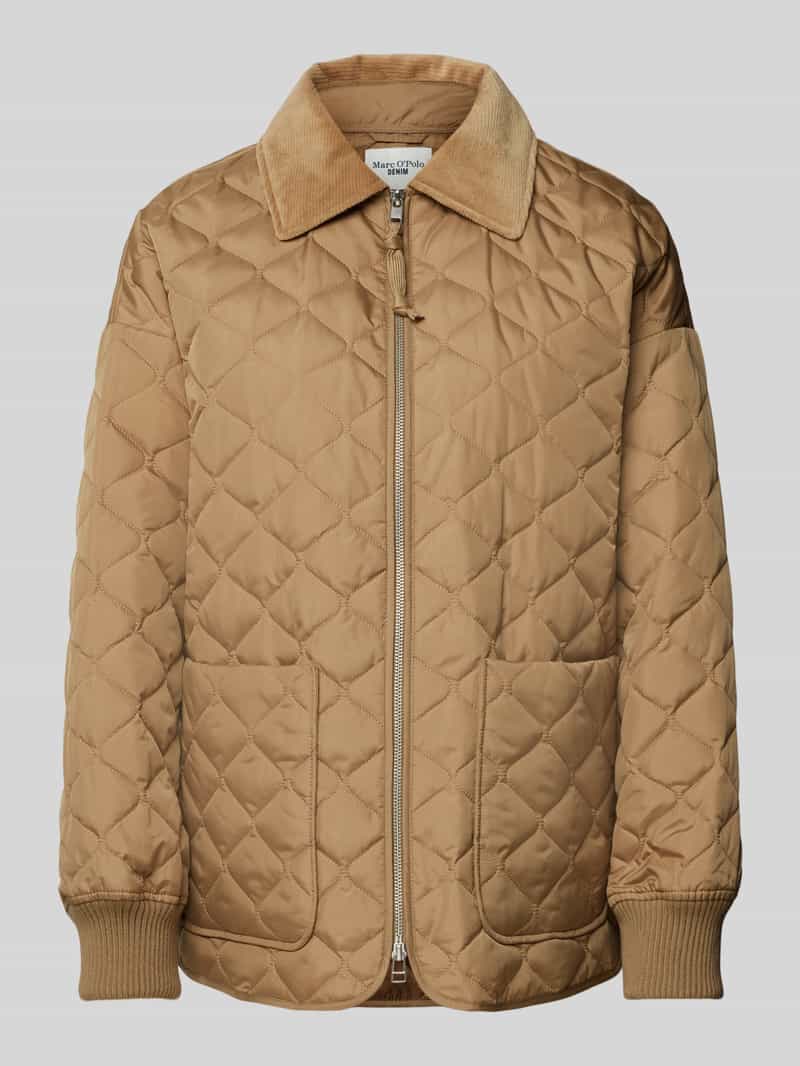 Marc O'Polo DENIM Gewatteerde jas met cordkraag