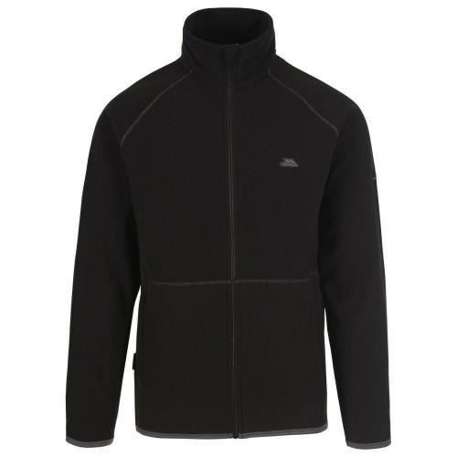 Trespass Faxfleet fleecejack voor heren 4XL zwart
