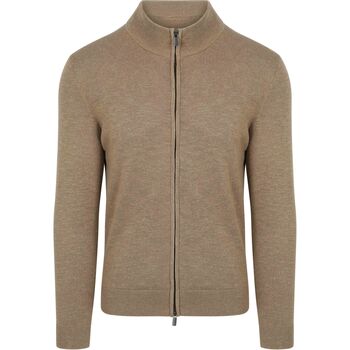 Suitable Sweater  Vest Slub Yarn Beige