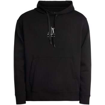 EAX Sweater  Trui met logo en capuchon